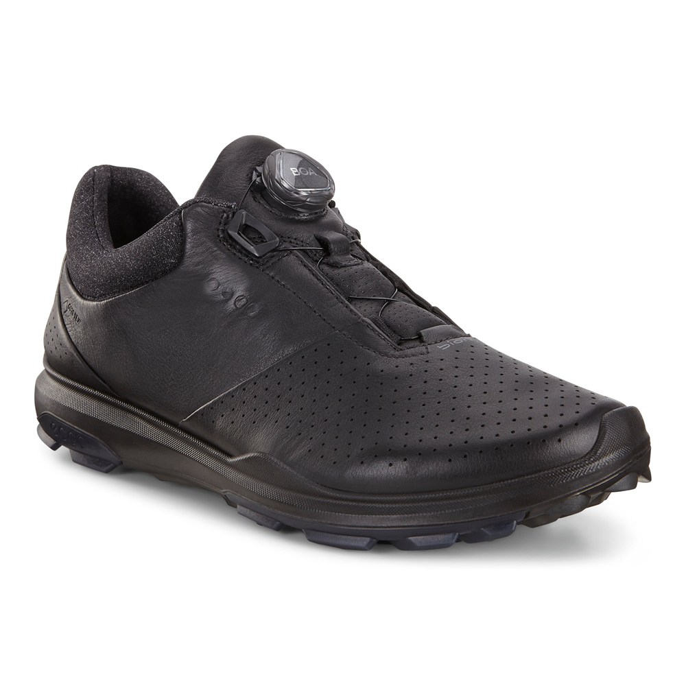 Zapatos De Golf Hombre - ECCO Biom Hybrid 3 Boa - Negros - OUE981560